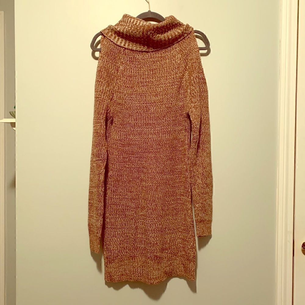 Open Shoulder Sweater dress